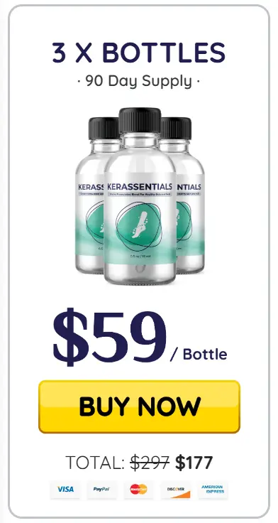 Kerassentials 3 Bottles